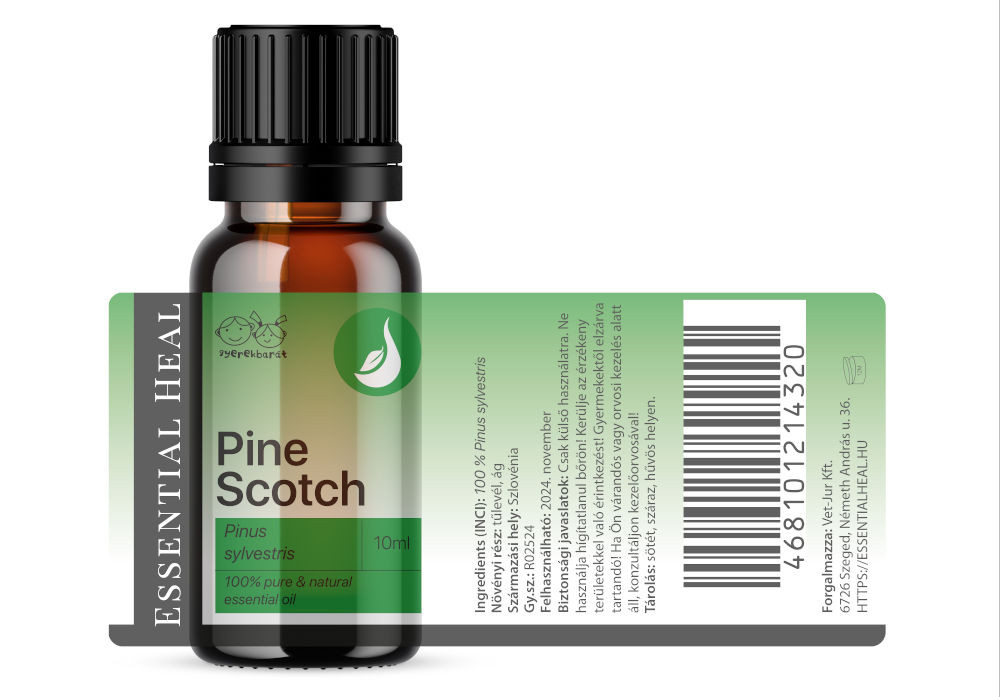 Essential Heal Pine Scotch Erdeifenyő Illóolaj 10ml
